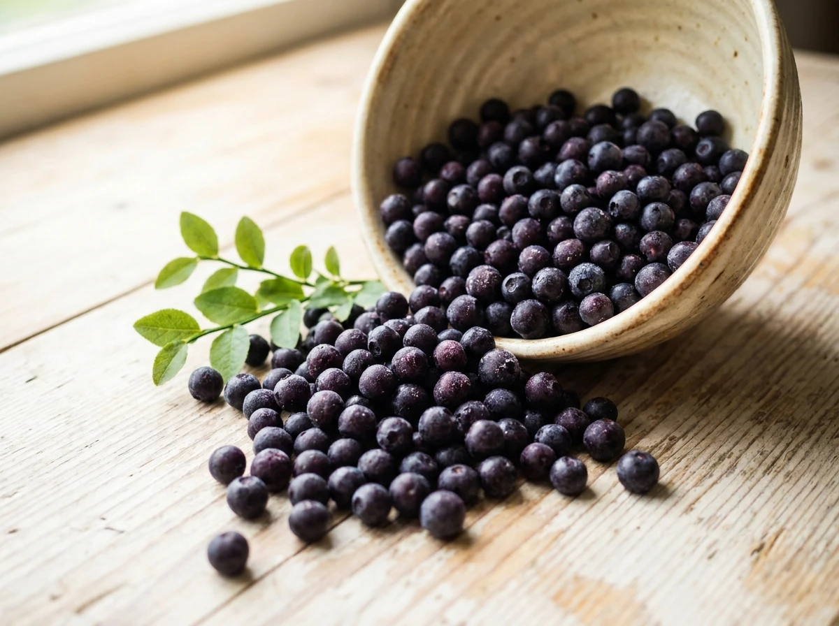 Friske blåbær – blåbærekstrakt er hovedingrediensen i Bilberry Forte