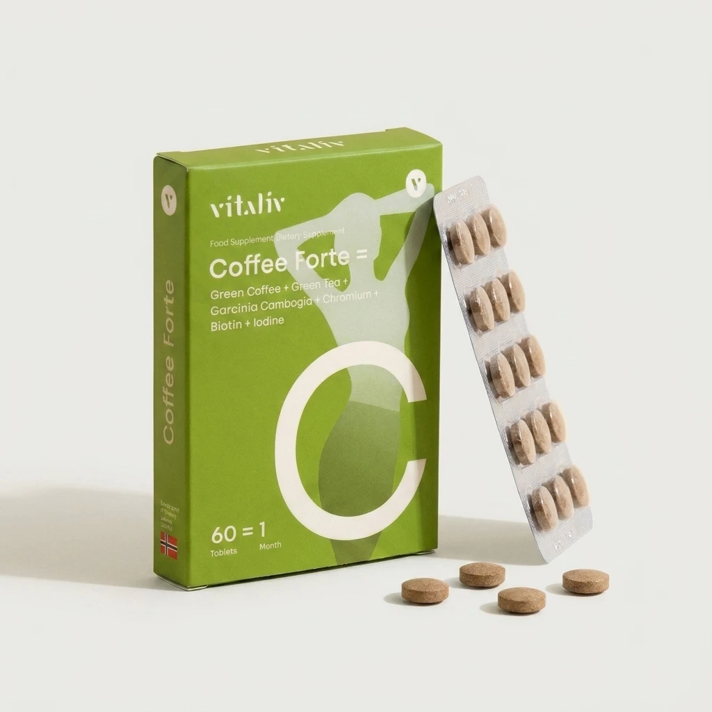 Coffee Forte – produktförpackning