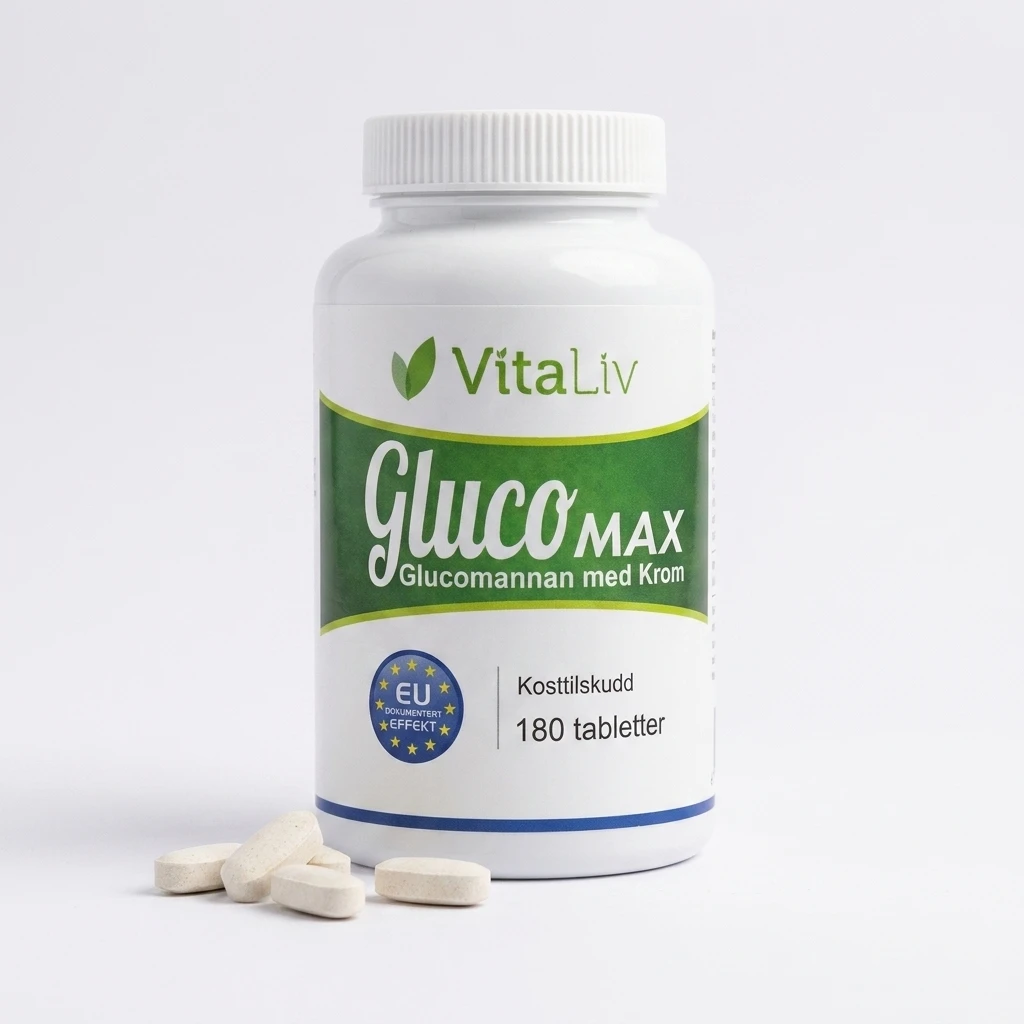 GlucoMax – produktförpackning
